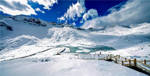 达古冰川"摄影 旅游"探索发现祖国之美