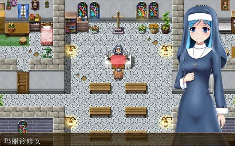 祈祷的少女夏洛特