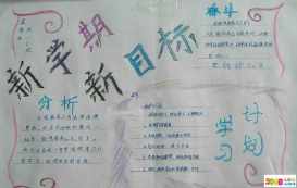为自己期末考试加油手抄报 关于期末的手抄报