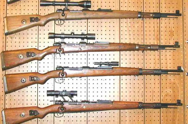 狙击手制式武器毛瑟98k卡宾枪科普