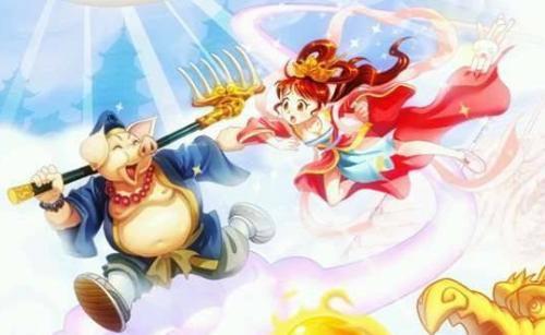 猪八戒追嫦娥手抄报手抄报图片大全