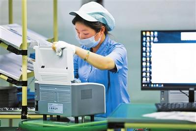 纳思达股份有限公司打印机生产车间.
