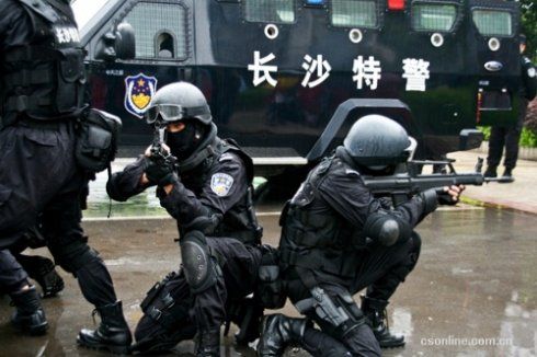 湘军威武:装备精良训练有素的新长沙特警!