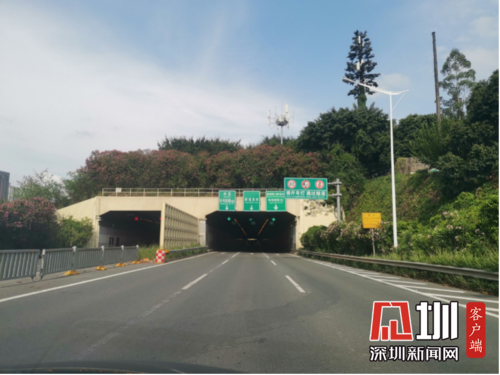 深圳新闻 图片深圳 东滨隧道东起深圳湾口岸,西至广深沿江高速公路