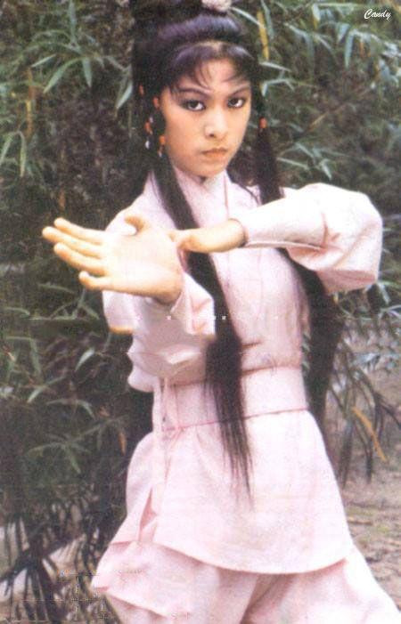 76版本的《神雕侠侣》,从少女时代的黄蓉到中年时代的黄蓉,都是由米雪
