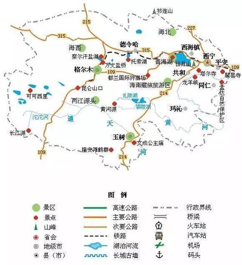 十,内蒙古旅游地图