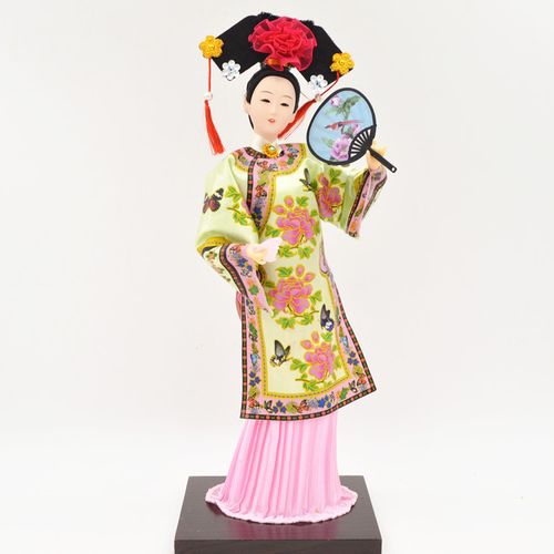格格驾到 绢人北京特色礼品民间工艺品 故宫纪念品 中国风小礼物