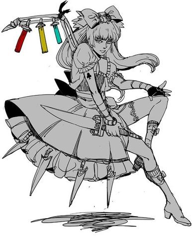 北辰巳 的插画 爱丽丝