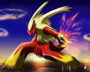 神奇宝贝火焰鸡简笔画教程