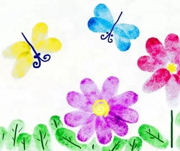 指纹画作品欣赏