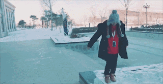 今天才知道,比下雪更有趣的是看雪的南方人