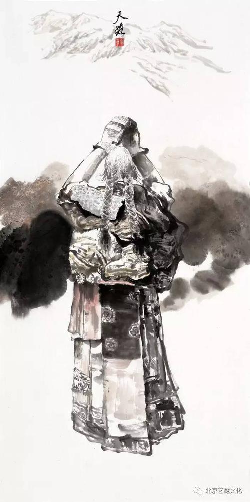 著名焦墨人物画家