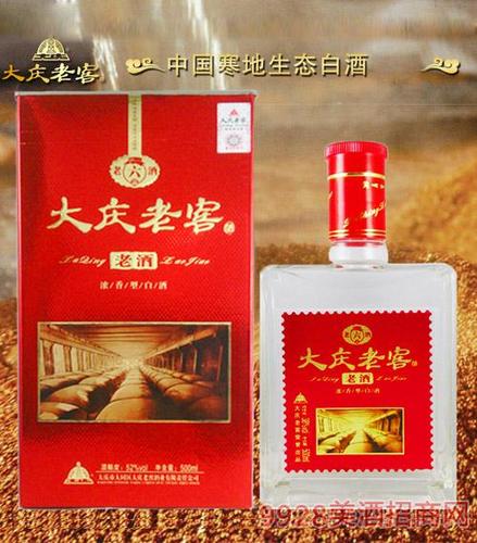38度-52度大庆老窖酒-六品老酒浓香型500ml