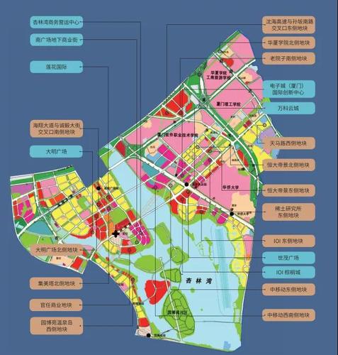 集美新城规划曝光!6幅居住用地,地铁划通车时间-厦门
