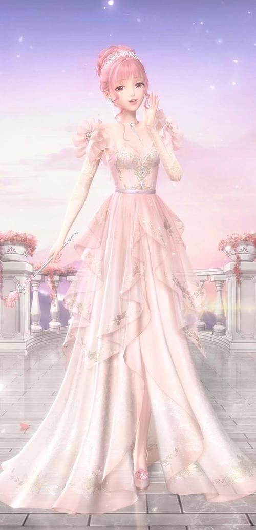 《闪耀暖暖》2周年庆,暖暖亲自设计的"花漾心蔷"套装美爆了