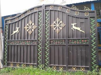 农村铁艺大门