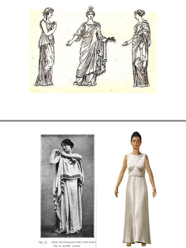 古希腊(古典)风格服装(服装设计干货)_服装设计_发型