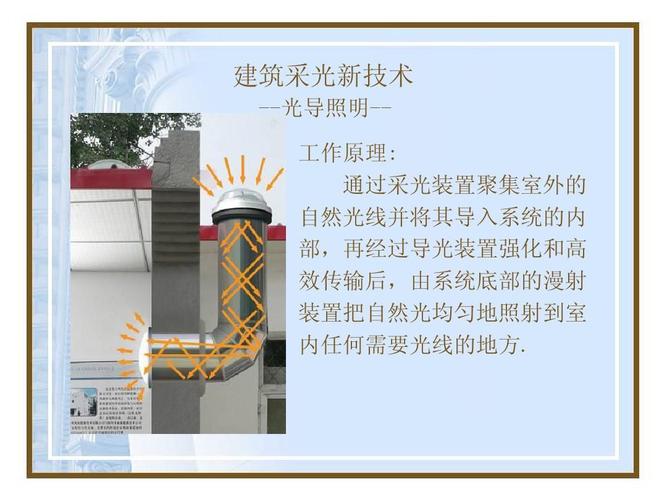 建筑/土木 光导管_光导纤维_自然光在建筑中的应用ppt  建筑采光新