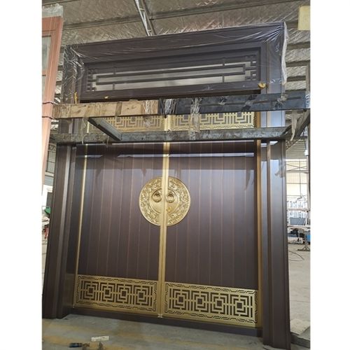 大门别墅铸铝防爆防盗门进户门开新中式家用装甲进户门