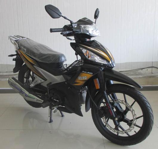 重庆嘉陵摩托电喷125cc离合好俊弯梁摩托车整车