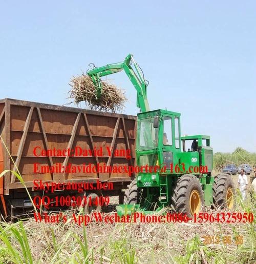 4轮甘蔗机器 抓甘蔗机器 堆蔗机 甘蔗装载机 抓甘机价格