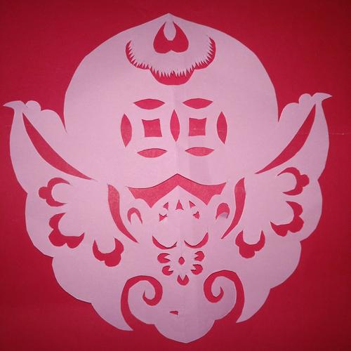 福寿双全(蝙蝠,寿桃组合)