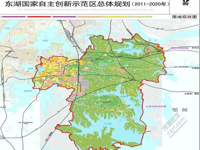 三环内东湖高新和洪山区的具体边界,华科属于东湖高新