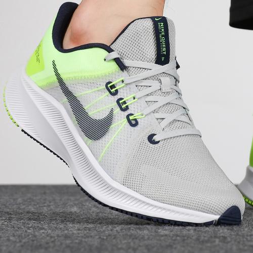 nike耐克男鞋2021夏季新款减震运动鞋quest4透气跑步鞋