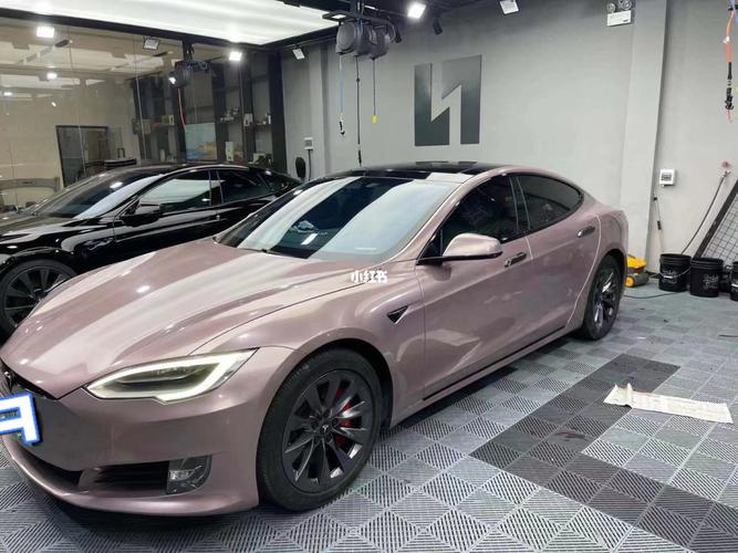 特斯拉model s改色-冰莓粉_特斯拉怎么样_汽车_汽车