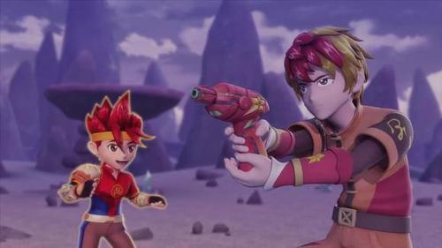 星兽猎人:角电兽和星成配合,将恶兽打的屁滚尿流,真是太猛了