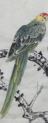 桃花鹦鹉 - 中华古玩网 - 古董收藏,古玩收藏,古玩鉴定,古玩专场,古玩