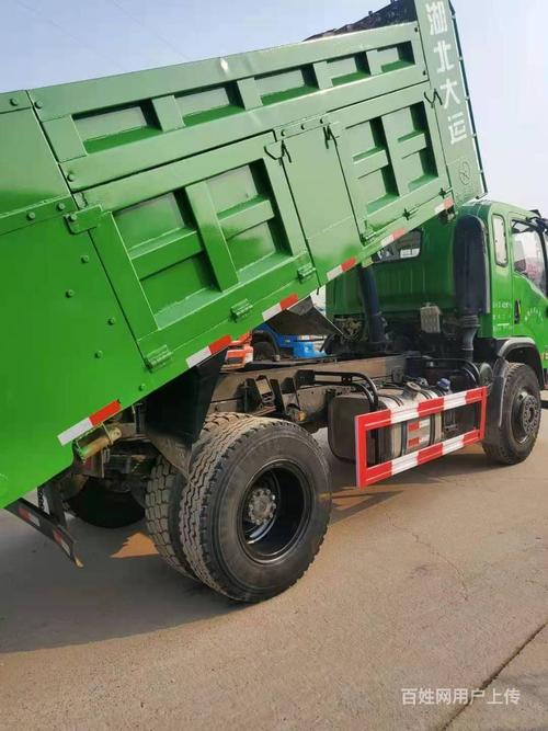 急卖19年大运g6蓝牌自卸车国五环保绿色个人