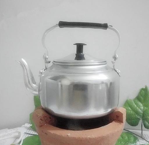 铝制壶烧水运动水壶纯铝壶520cc传统老式壶座水壶煤气炉炭碳炉用