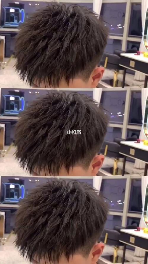 男士烫发,男士烟花烫 碎盖烟花烫_烟花_男士发型_美发