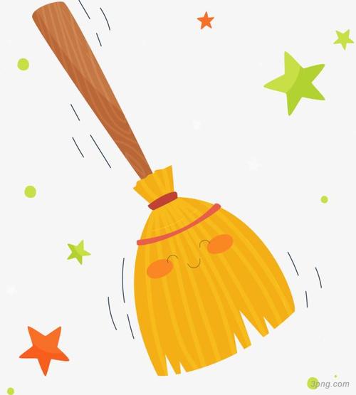 卡通扫把png素材透明免抠图片其他元素