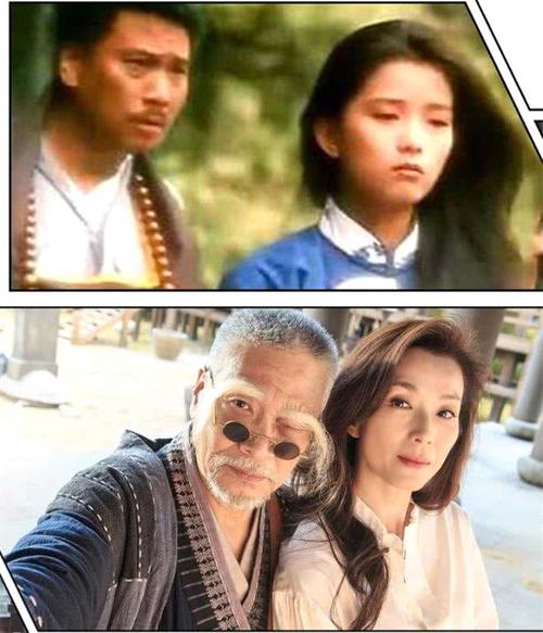 那就是曾经吴孟达在影片中追求的女神叶全真,她在片中继续饰演女神"