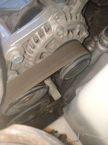 15款2.4crv发电机皮带