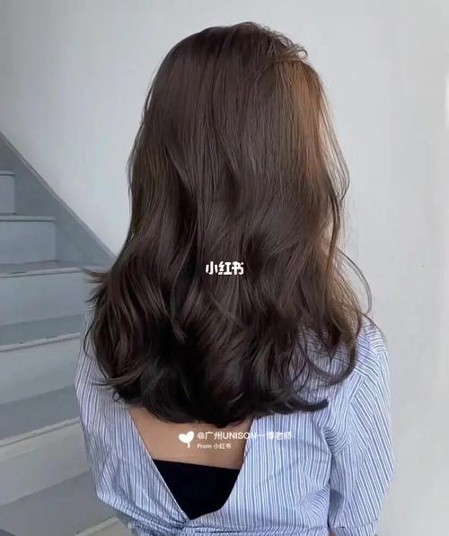 中长发发型蓬松烫气垫烫法式烫发中长发烫发广州烫发广州染发广州