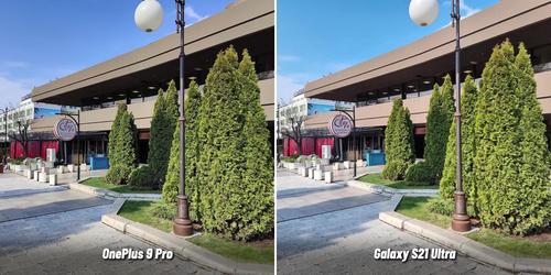 所以在第一组的拍照对比中,个人认为效果更好的是三星s21ultra.