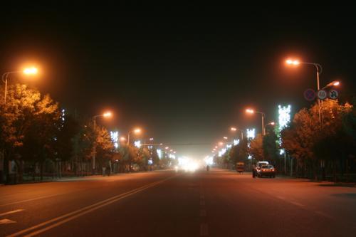 夜景伤感图片