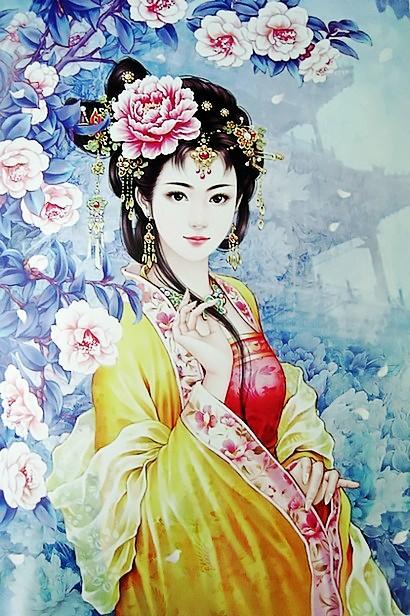 相传,孙权想使人画出各国山川地形图,赵夫人便将自己所画的江湖九州山
