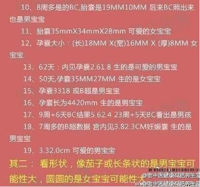 生男生女:怀孕10大症状揭揭秘胎儿性别(八)