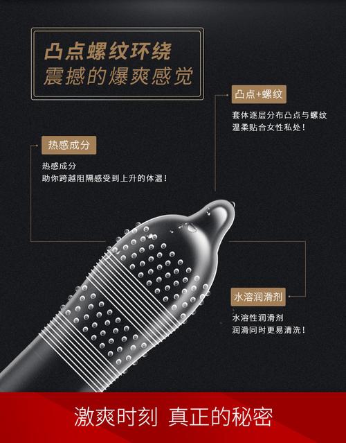 名流凸点螺纹冰火盛宴10只安全套 狼牙套颗粒避孕套情趣成人用品