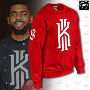 欧文卫衣 irving标志k 骑士队篮球2号star 秋冬圆领加绒棉