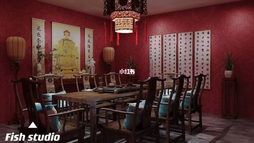 网红打卡点剧本杀|中式风格包间_剧本杀_中式风格_设计_原创设计_剧本