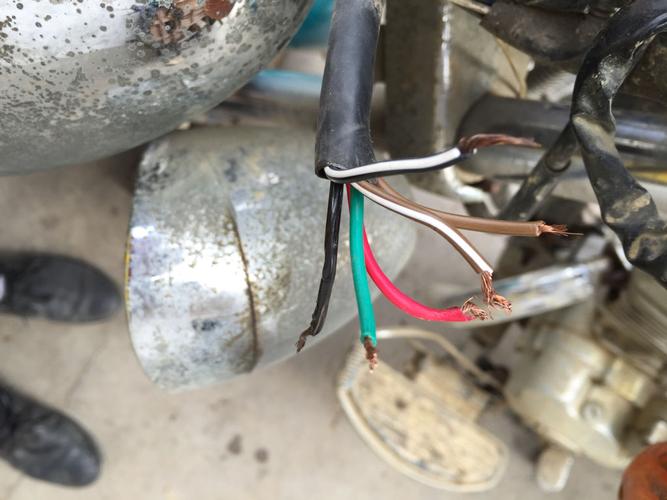 钥匙掉了 这种电门锁如何接线启动 力帆摩托车