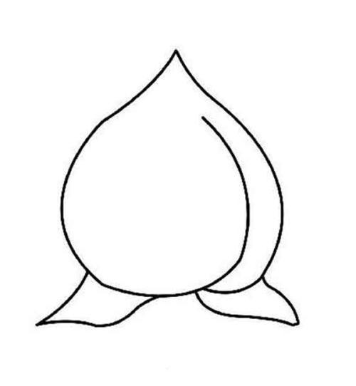 蟠桃简笔画图片大全