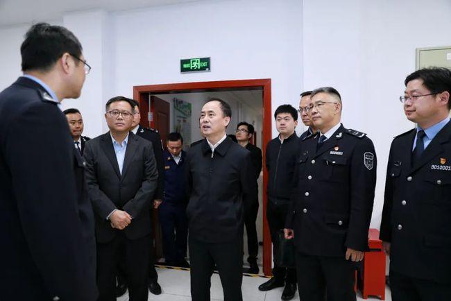 省应急厅宋乐伟厅长带队调研无锡市安全生产工作