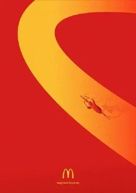 麦当劳的创意海报有颜有趣有料