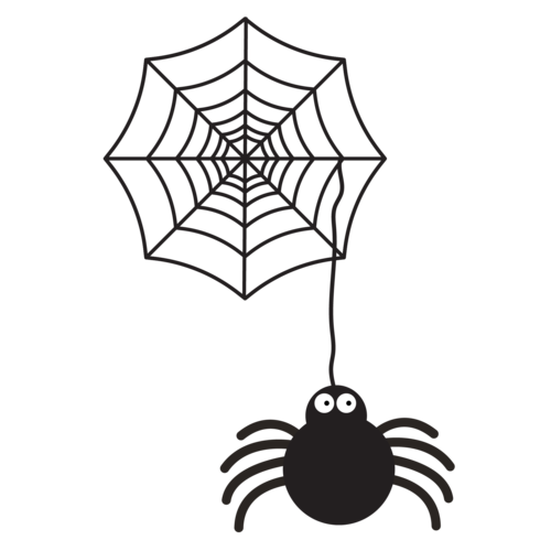 蜘蛛网卡通图片大全